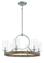 Minka-Lavery 4015-280 - COUNTRY ESTATES - 6 LIGHT CHANDELIER