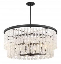 Minka-Lavery 6706-66 - SHIMMERING ELEGANCE - 9 LIGHT CHANDELIER