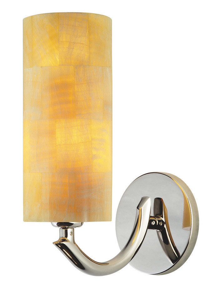 Wall Sconce Onyx Cylinder Onyx Bronze GY6.35 Xenon 35W