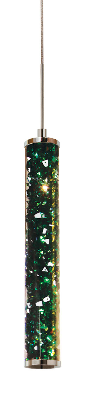 Pendant Jazz Crystal Emerald PC 2.8W 3000K Monopoint