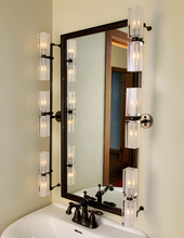 Stone Lighting BK222CRBZX1 - Bath Kit Rectangle Clear Bronze G4 Xenon 10W