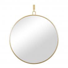 Varaluz 407A03GO - Stopwatch 40-in Round Mirror - Gold