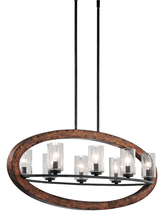 Kichler 43191AUB - Linear Chandelier 8Lt