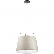 Kichler 52265OZ - Marika 20" 3 Light Pendant in Olde Bronze