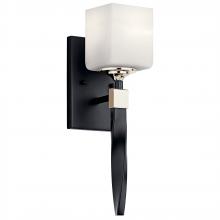 Kichler 55000BK - Wall Sconce 1Lt