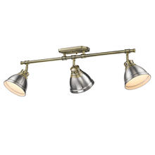 Golden 3602-3SF AB-PW - Duncan Semi-Flush - Track Light