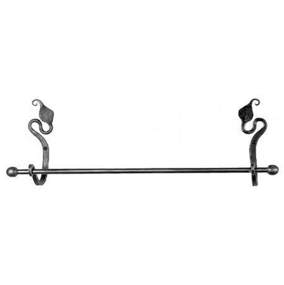 Leaf  16'' Fancy Towel Bar