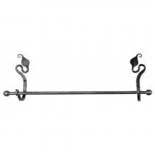 Acorn Manufacturing LBEBP - Leaf  16'' Fancy Towel Bar