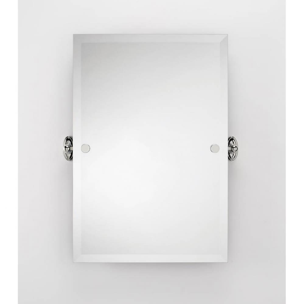 Rectangular Mirror W/ Holes For Brackets