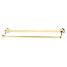 Alno A7725-30-PB - 30'' Double Towel Bar