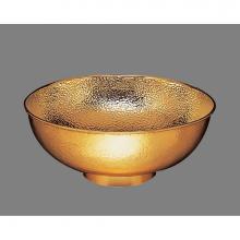 Alno B0015G.WC - Large Round Lavatory Garland Pattern, Undermount and Drop In