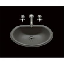 Alno P1521.D2.WH - Jane, Double Glazed D Shape Lavatory, Plain Bowl, Overflow, Drop In