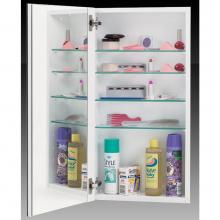 Alno MC10244-W - White Cabinet W/Beveled