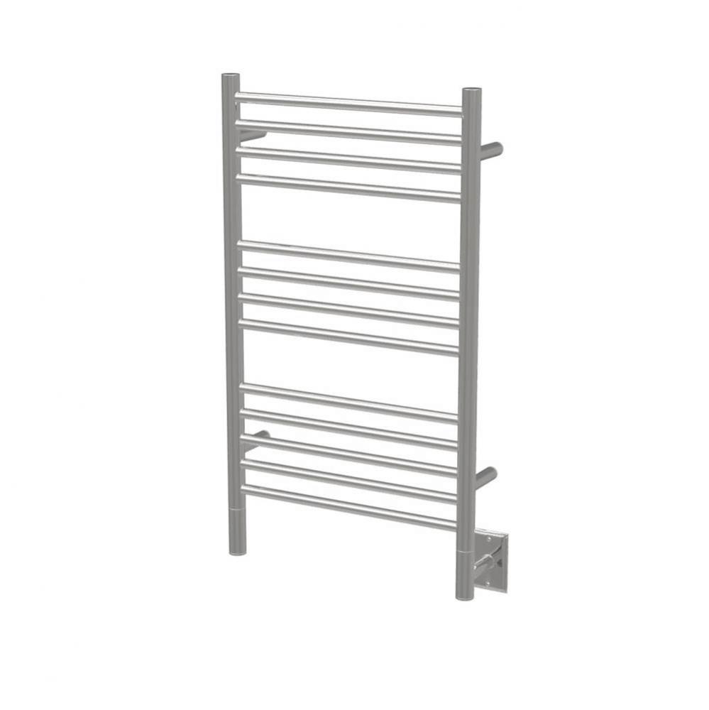 Jeeves Model C Straight 12'' Wide 13 Bar Hardwired Towel Warmer in Polished