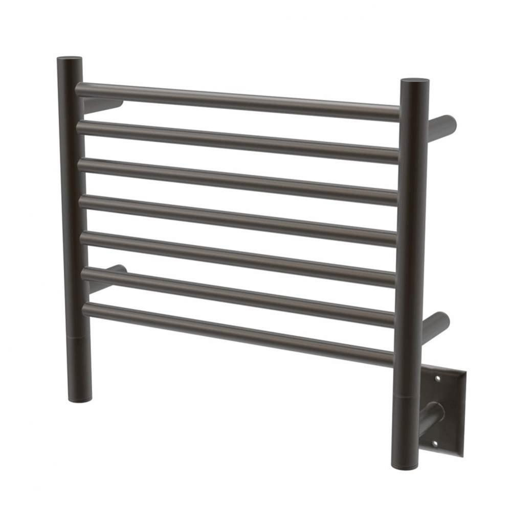 Jeeves Model H Straight 16'' Wide 7 Bar Hardwired Towel Warmer in Oil Rubbed Bronze