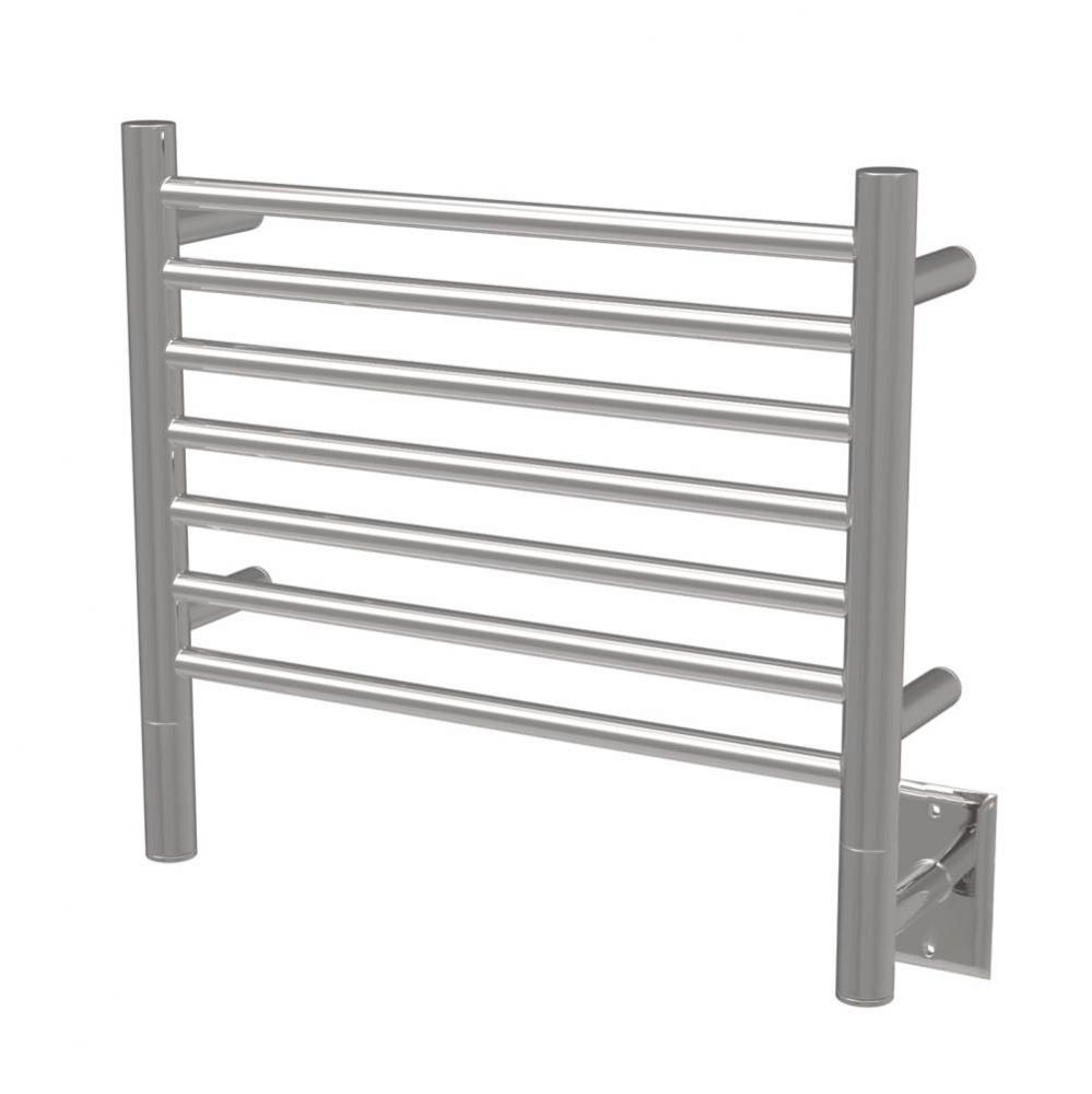 Jeeves Model H Straight 16'' Wide 7 Bar Hardwired Towel Warmer in Polished