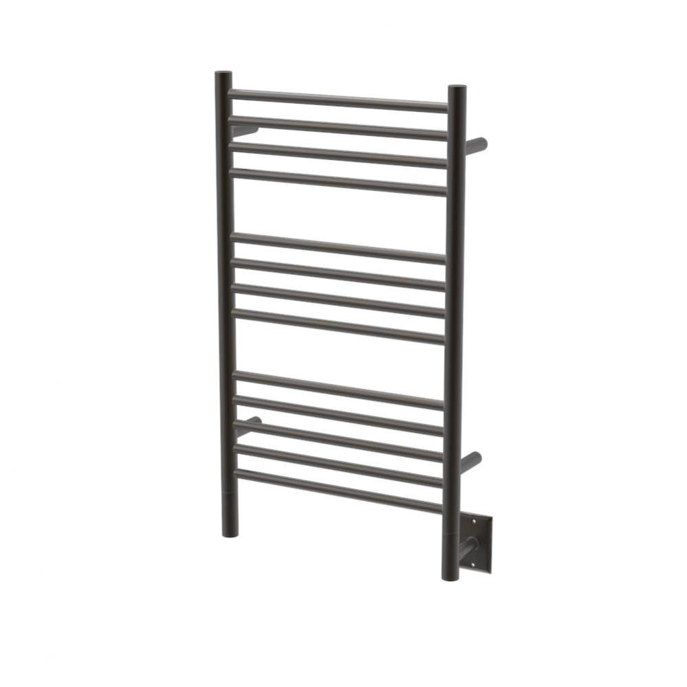 Jeeves Model C Straight 13 Bar Hardwired Towel Warmer in Oil Rubbed Bronze