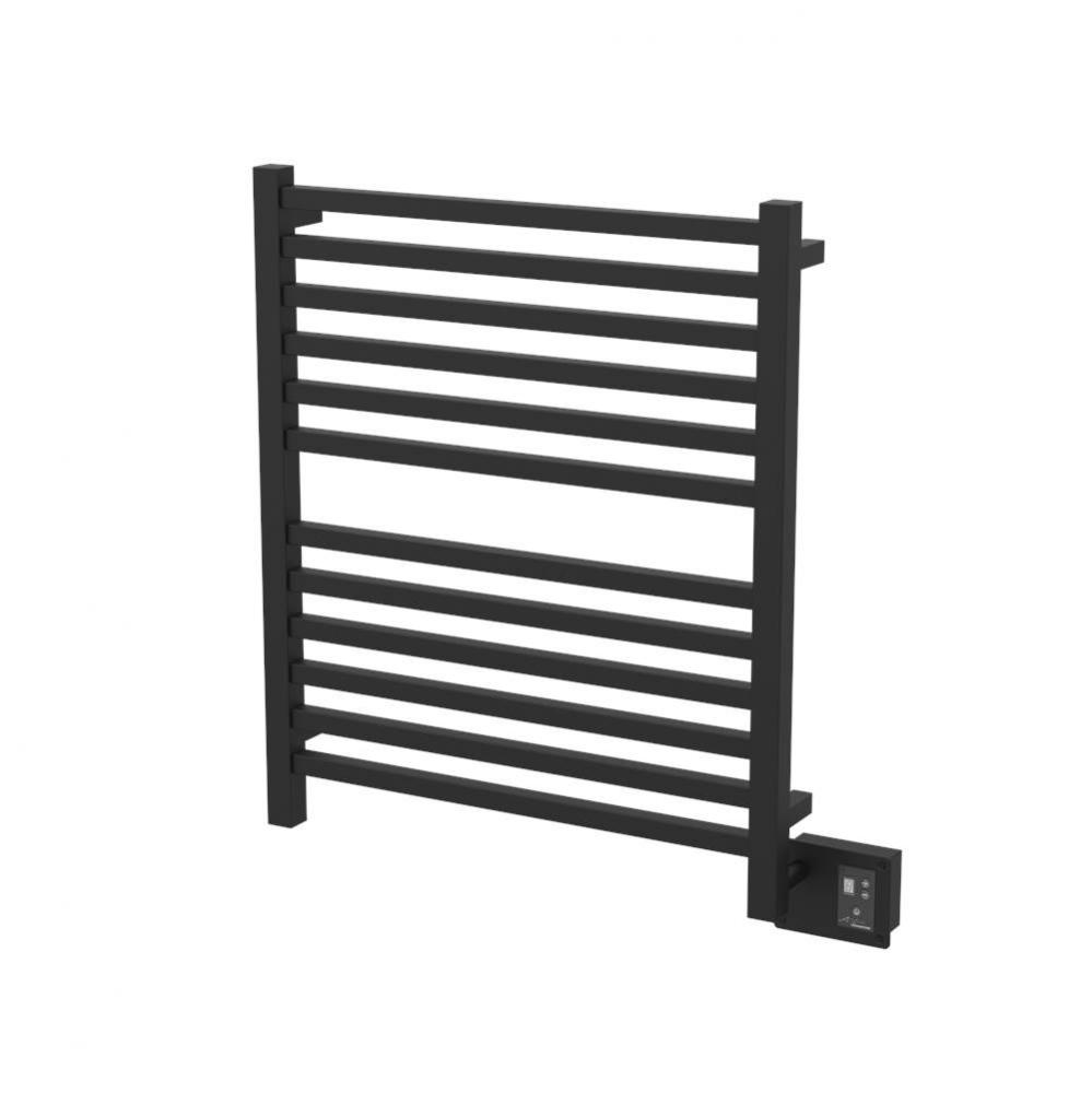 Amba Quadro 28-3/8-Inch x 33-1/4-Inch Towel Warmer, Matte Black