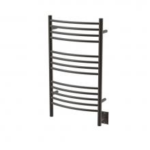 Amba Products CCO-16 - Jeeves Model C Curved 16'' Wide 13 Bar Hardwired Towel Warmer in Oil Rubbed Bronze