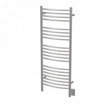 Amba Products DCP-16 - Jeeves Model D Curved 16'' Wide 20 Bar Hardwired Towel Warmer in Polished