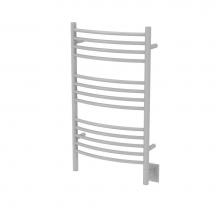 Amba Products CCW - Jeeves Model C Curved 13 Bar Hardwired Towel Warmer in White