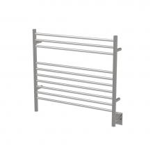 Amba Products KSP - Jeeves Model K Straight 10 Bar Hardwired Towel Warmer in Polished