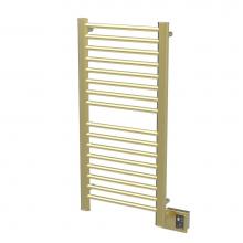 Amba Products S2142SB - Amba Sirio 21-Inch x 42-5/8-Inch Towel Warmer, Satin Brass