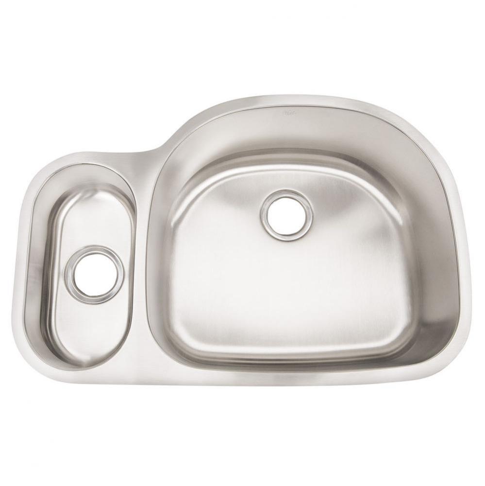 Double bowl DELUXE pack 16ga Stainless sink