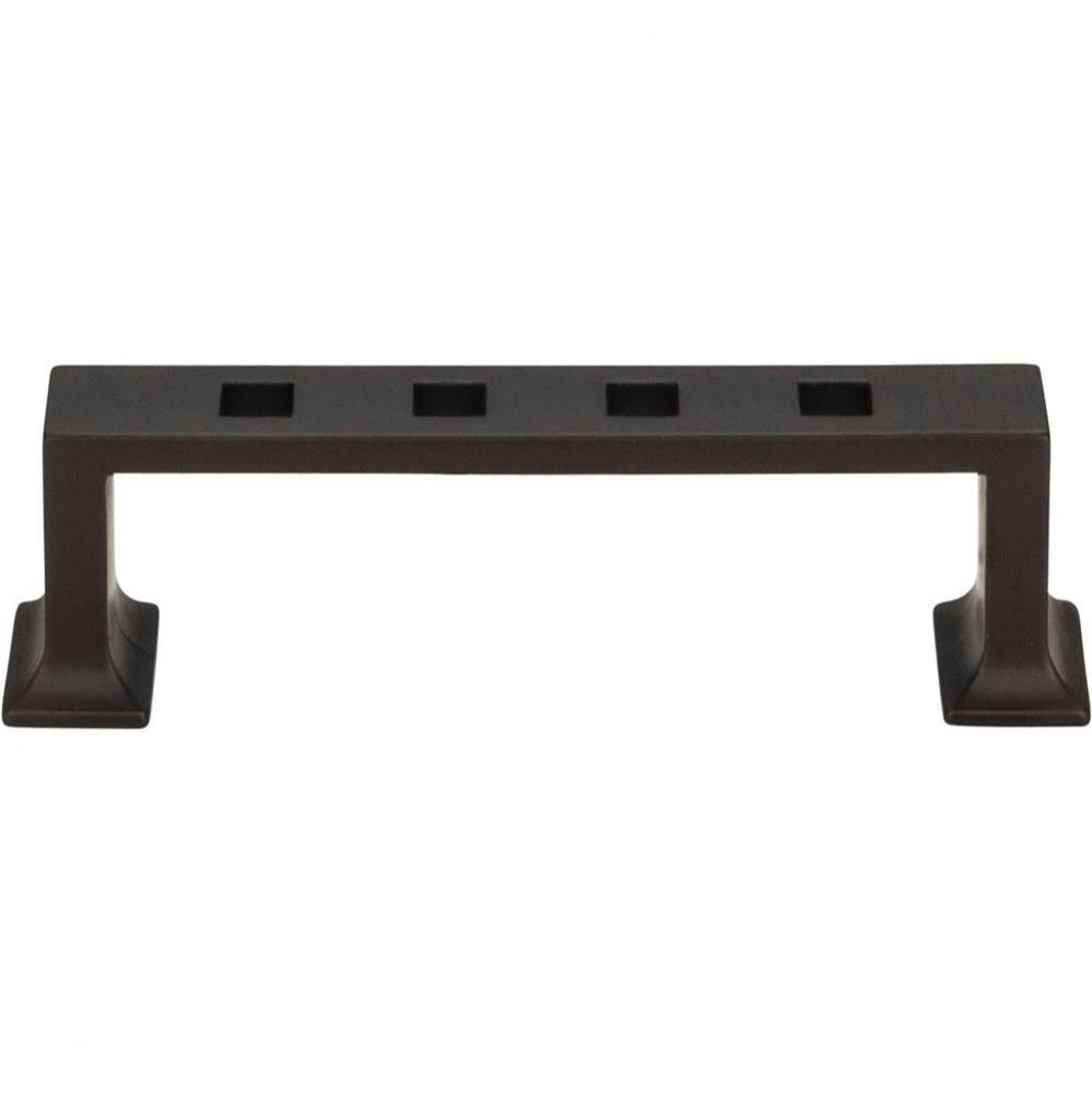 Modern Craftsman Pull 3 Inch (c-c) Aged Bronze