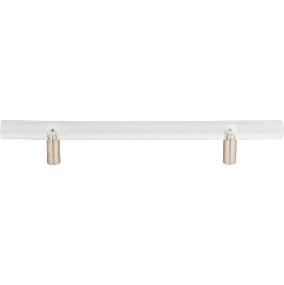 Optimism Rail Pull 5 1/16 Inch (c-c) Brushed Nickel