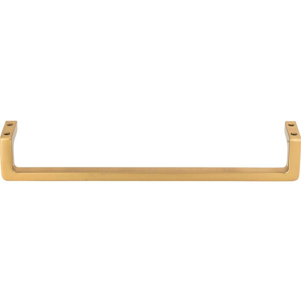 Logan Pull 7 9/16 Inch (c-c) Warm Brass