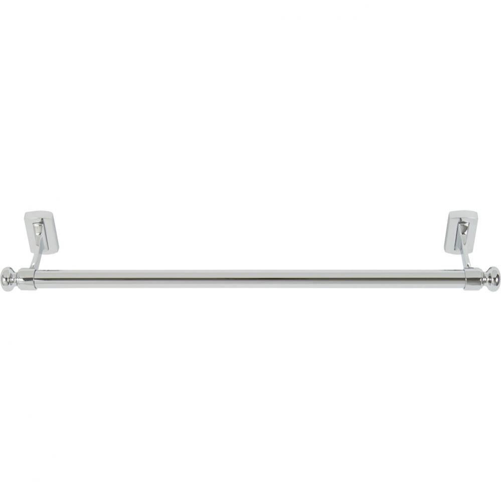 Legacy Bath Towel Bar 24 Inch Single Polished Chrome