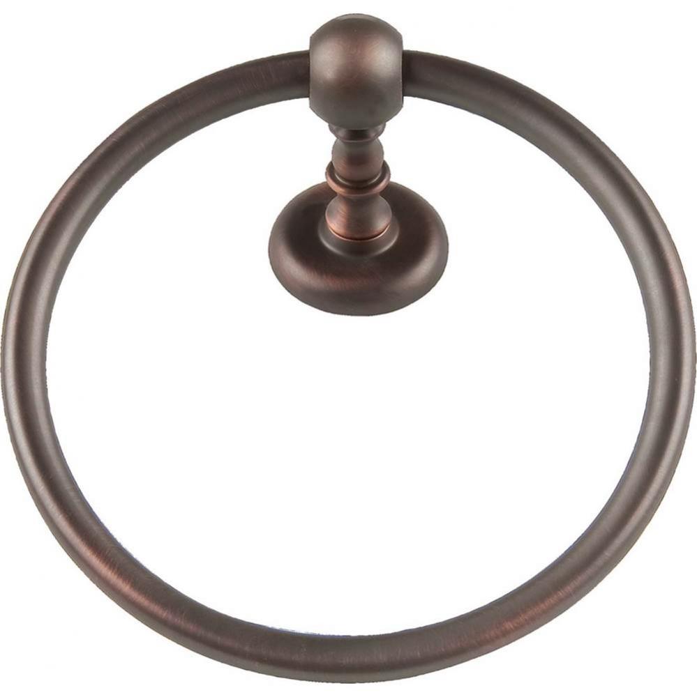 Emma Bath Towel Ring  Venetian Bronze