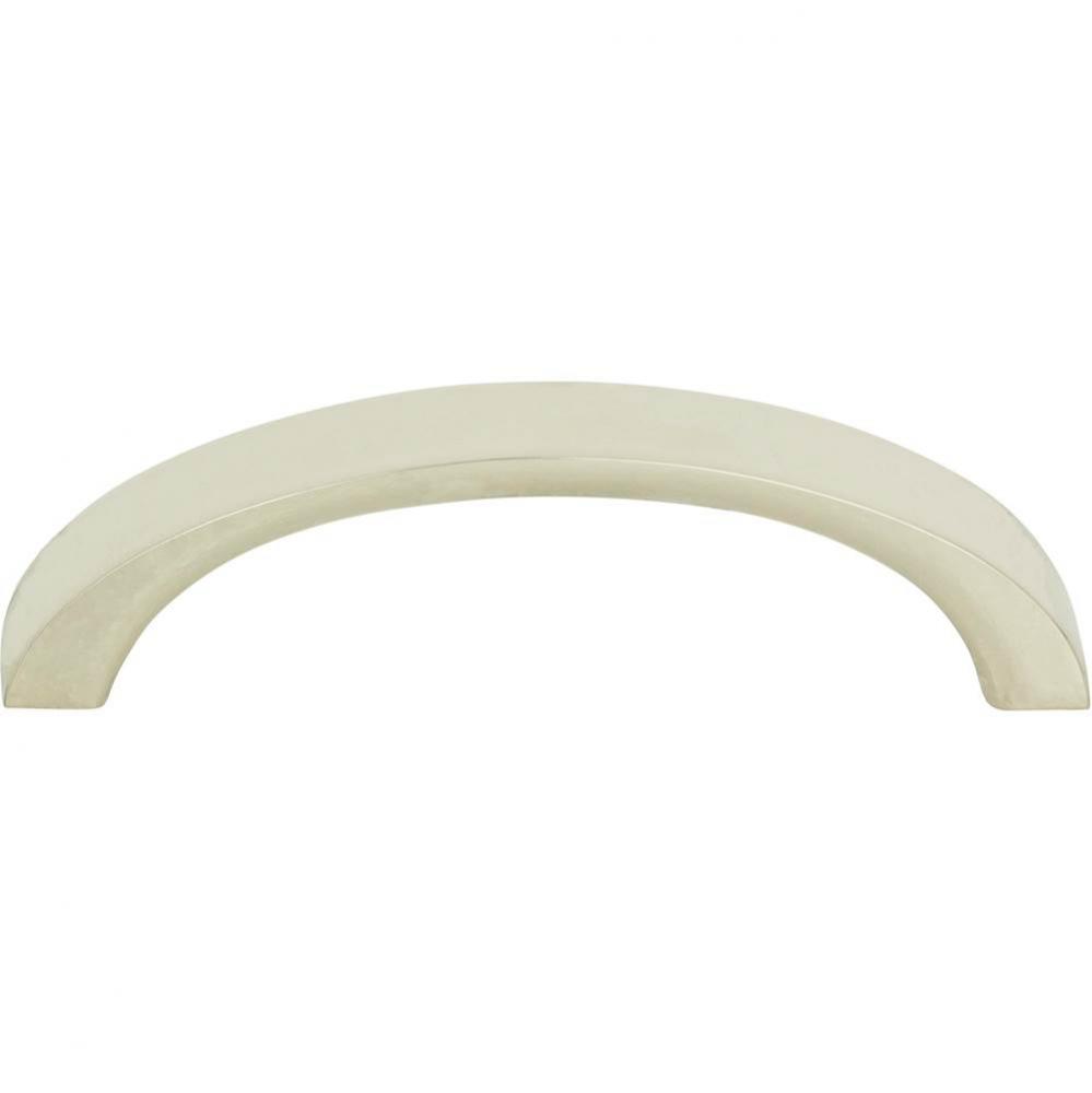 Tableau Curved Pull 2 1/2 Inch (c-c) Polished Nickel