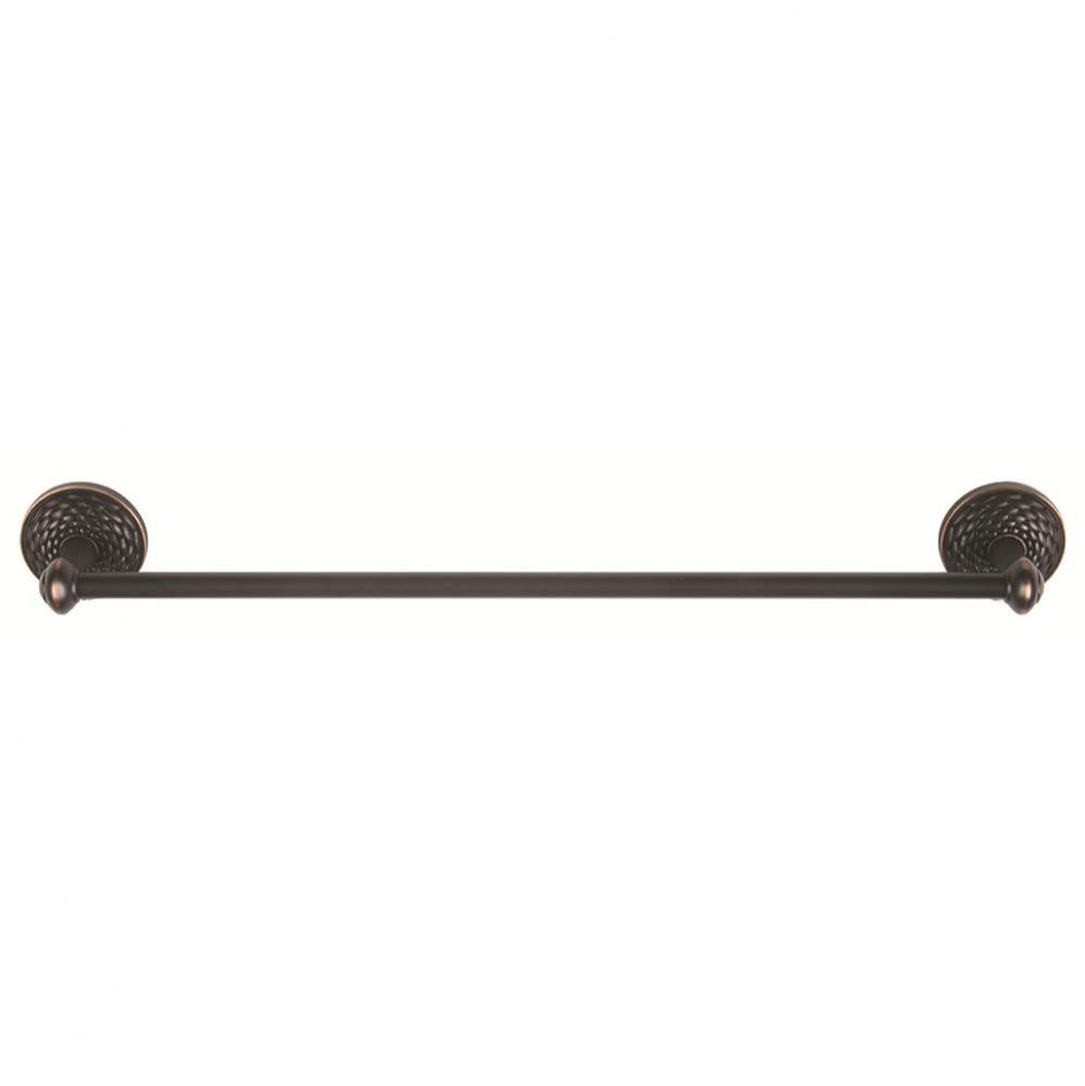 Mandalay Bath Towel Bar 18 Inch Single Venetian Bronze