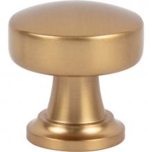 Atlas 325-WB - Browning Round Knob 1 1/4 Inch Warm Brass