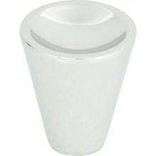 Atlas 228-CH - Dap Cone Knob 1 Inch Polished Chrome