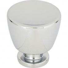 Atlas 413-CH - Conga Knob 1 1/4 inch Polished Chrome