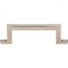 Atlas 384-BRN - Campaign Bar Pull 3 Inch (c-c) Brushed Nickel