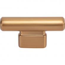 Atlas A511-WB - Holloway T-Knob 2 1/2 Inch Warm Brass