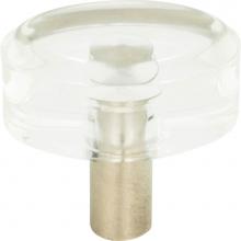 Atlas 3230-BRN - Optimism Oval Knob 1 1/2 Inch Brushed Nickel