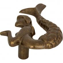 Atlas 190R-BB - Mermaid Knob Right 2 1/2 Inch Burnished Bronze