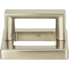 Atlas 408-BN - Tableau Square Base and Top 1 7/16 Inch (c-c) Brushed Nickel