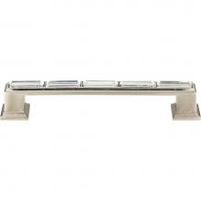 Atlas 342-BRN - Legacy Crystal Pull 5 1/16 Inch (c-c) Brushed Nickel