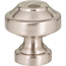 Atlas A640-BRN - Malin Knob 1 1/8 Inch Brushed Nickel