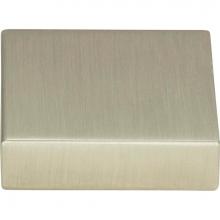 Atlas A833-BN - Thin Square Knob 1 1/4 Inch Brushed Nickel