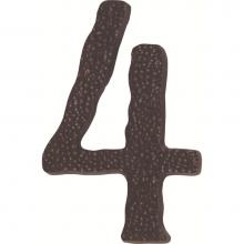 Atlas HN4L-O - Jagged Hammered No.4  Aged Bronze