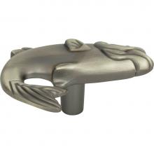 Atlas 2204-NO - Fish Knob 2 1/4 Inch Pewter