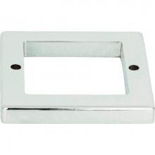 Atlas 393-CH - Tableau Square Base 1 13/16 Inch Polished Chrome