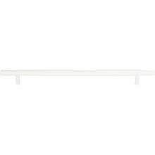 Atlas A839-WG - Skinny Linea Pull 11 5/16 Inch (c-c) High White Gloss